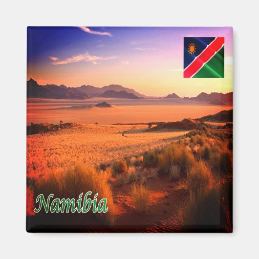 zNA005 NAMIBIA woestijn, Afrika, Fridge Magneet (Voorkant)