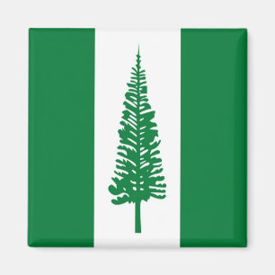 zNF001 NORFOLK EILANDS FLAG, Oceanië, Fridge Magneet