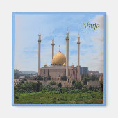 zNG003 ABUJA, Nigeria, Afrika, Fridge Magneet (Voorkant)