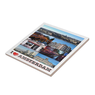 zNL012 AMSTERDAM "I Love", Tegeltje