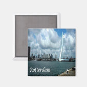 ZNL013 ROTTERDAM, Nederland, Europa, Fridge Magneet (Voorkant / Achterkant)