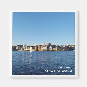 zNO025 KRISTIANSUND, Noorwegen, Europa, Fridge Magneet