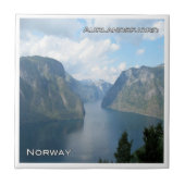 zNO061 AURLANDSFJORDEN uit Stegastein, Noorwegen, Tegeltje (Voorkant)