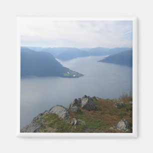 zNO085 SOGNEFJORD, SOGNEFJORDEN, Noorwegen, Fridge Magneet
