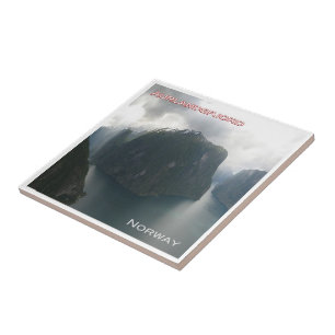 zNO102 AURLANDSFJORD panorama, Noorwegen, Tegeltje