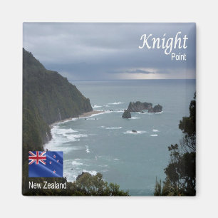 zNZ006 NEW ZEALAND, Oceania, Knight's Point, Fridg Magneet
