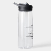 Zo altijd trouw waterfles (Rechts)