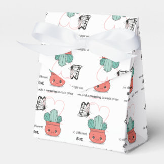 Zo anders, perfect samen - Schattige liefdespaar Bedankdoosjes