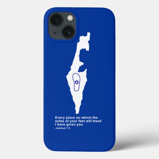 Zo Artzeinu - Joshua 1:3 Case-Mate iPhone Case (Achterkant)