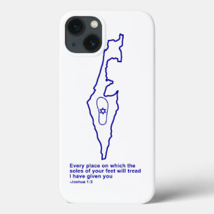 Zo Artzeinu - Joshua 1:3 iPhone 13 Hoesje