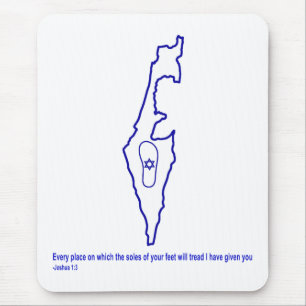 Zo Artzeinu - Joshua 1:3 Muismat