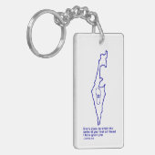 Zo Artzeinu - Joshua 1:3 Sleutelhanger (Voorkant Links)