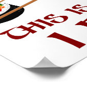 Zo ben ik Sushi Roll Poster (Hoek)