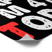 Zo blij ben ik vandaag 47e grappige Birthday Gift Poster (Hoek)