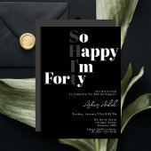 Zo blij dat ik 40 jaar ben kaart