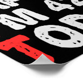 Zo blij dat ik 42e ben vandaag grappige Birthday G Poster (Hoek)