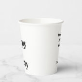 Zo blij dat ik dertig grappige 30ste verjaardagsfe papieren bekers (Links)