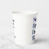 Zo blij dat ik dertig grappige 30ste verjaardagsfe papieren bekers (Rechts)