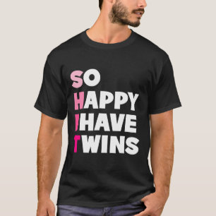 Zo blij dat ik twee kleine ouders heb met twee kee t-shirt