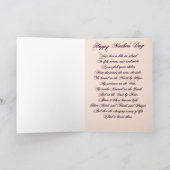 ZO BOVEN, ZO ONDER MOEDERDAG KAART (Binnen)