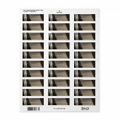Zo chic Return-adreslabel Etiket (Full Sheet)