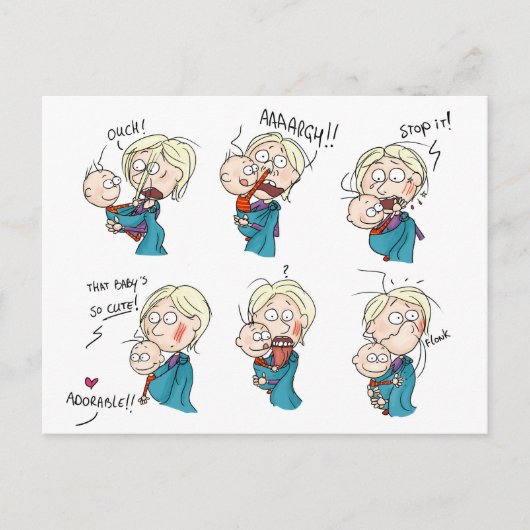 Zo Cute Briefkaart (Voorkant)