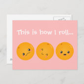 Zo draai ik Oranje stijl Briefkaart (Voorkant / Achterkant)