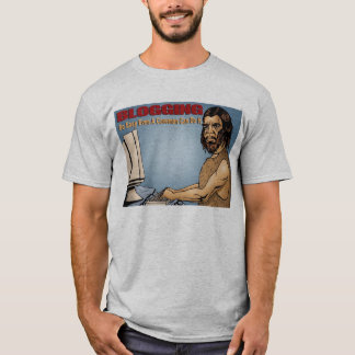 Zo eenvoudig mogelijk bloggen zelfs een Caveman Ca T-shirt