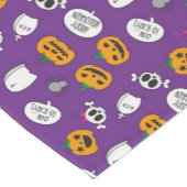 Zo eng Happy Halloween Korte Tafelloper (Hoek)