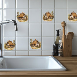 Zo fijn om thuis te zijn tegeltje