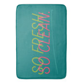 Zo fris. Zo schoon. Badmat (Voorkant Verticaal)