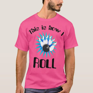 Zo ga ik bowlen t-shirt