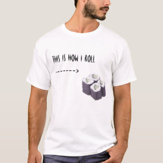 Zo ga ik rollen t-shirt