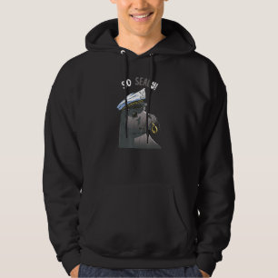 Zo Gekke Zee Leeuw Water Seal Ocean Life Animal Pu Hoodie
