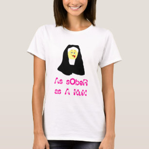 Zo gematigd zoals een non t-shirt