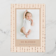 Zo gezegend Polka gestippeld