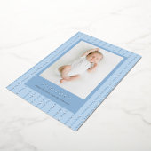 Zo gezegend Polka gestippeld Folie Feestdagenkaart (Gedraaid)