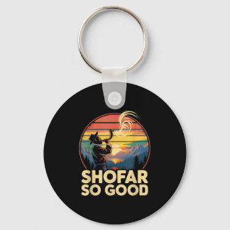 Zo Goed Grappige Rosh Hashanah Joodse Feestdag Sho Sleutelhanger