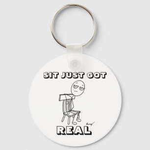 ZO GOT U GEWOON ECHTE Sleutelhanger