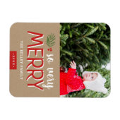 Zo heel prettige feestfoto magneet (Horizontaal)