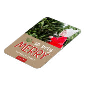 Zo heel prettige feestfoto magneet (Linkerzijde)