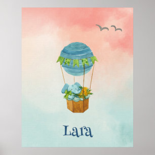 Zo hoog mogelijk vliegen poster