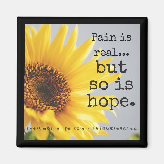 "Zo is Hope" Magnet Magneet (Voorkant)