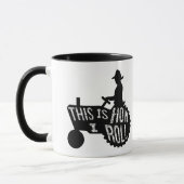 Zo kan ik boerenstijl rollen mok (Links)