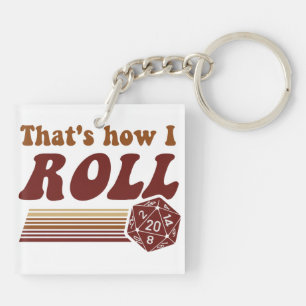 Zo kan ik Fantasy Gaming d20-desktop draaien Sleutelhanger