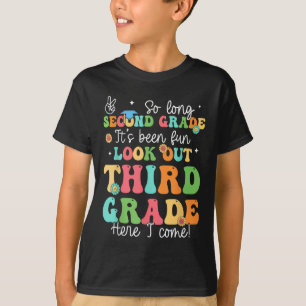 Zo lang 2e klas Afstuderen 3e klas hier kom ik T-shirt