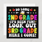 Zo lang 2e klas kijk uit 3e klas Afstuderen Aankondiging (Voorkant / Achterkant)