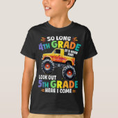 Zo lang 3e rang Afstuderen Monster Truck T-shirt (Voorkant)