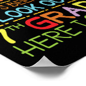 Zo lang 6e klas - kijk uit 7e klas! poster (Hoek)