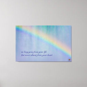 Zo lang getoon canvas afdruk